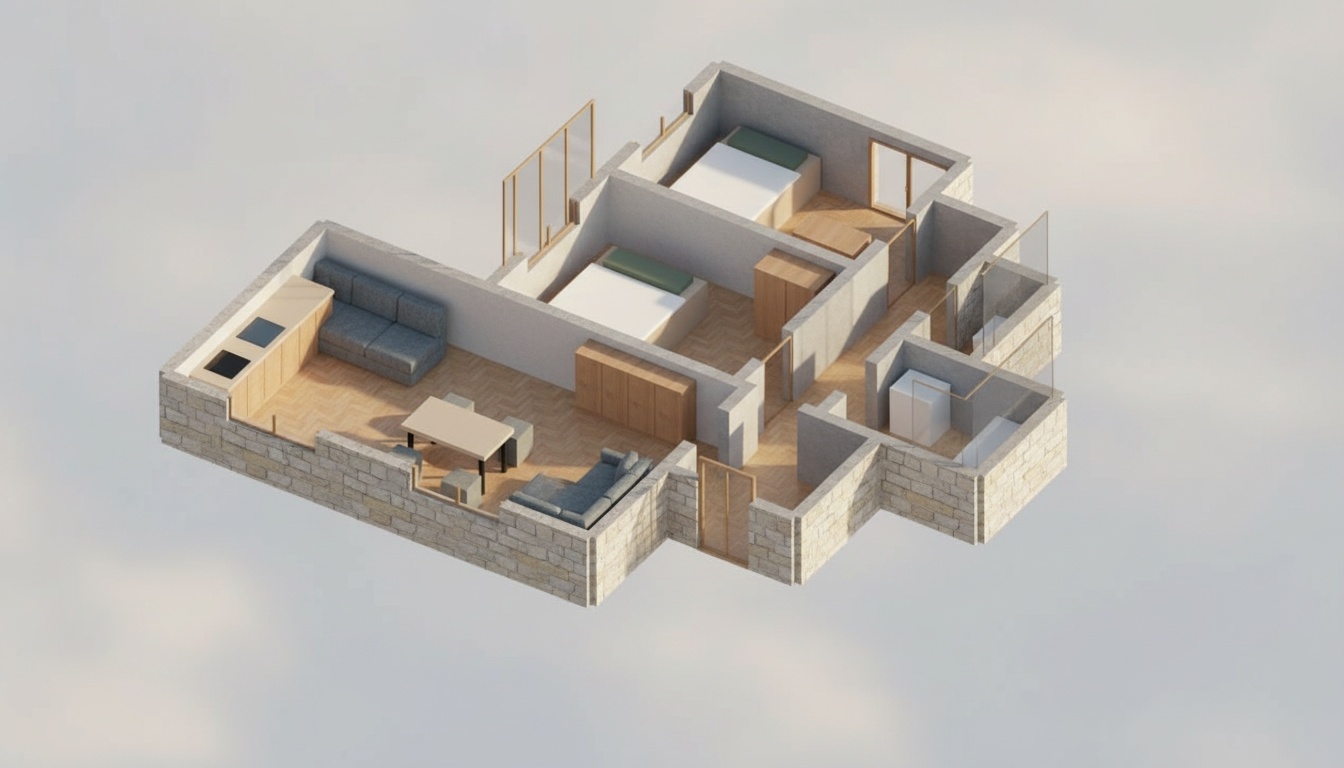 Rendu intérieur visé